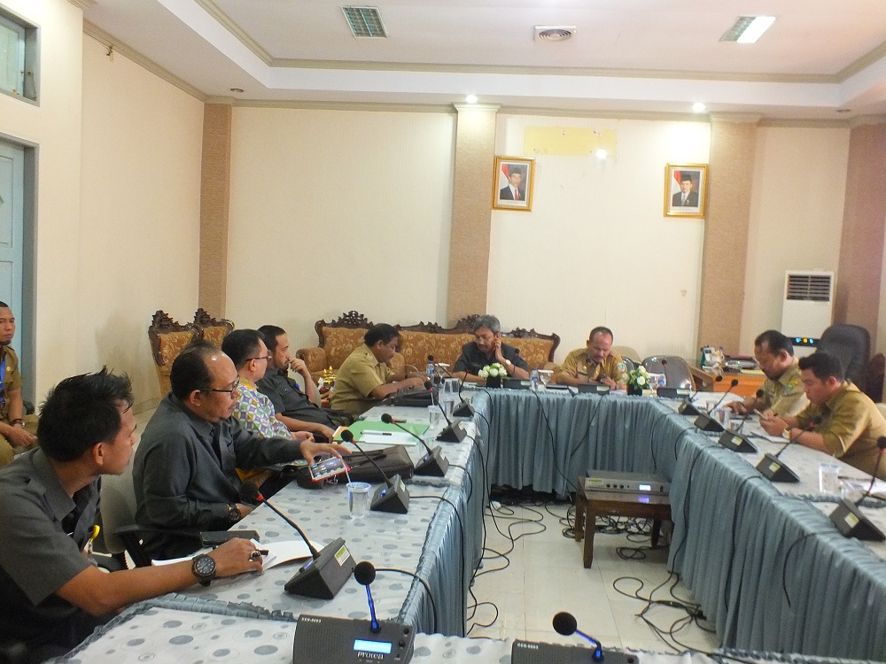 Audiensi dengan Pemda Kabupaten Bengkulu Tengah