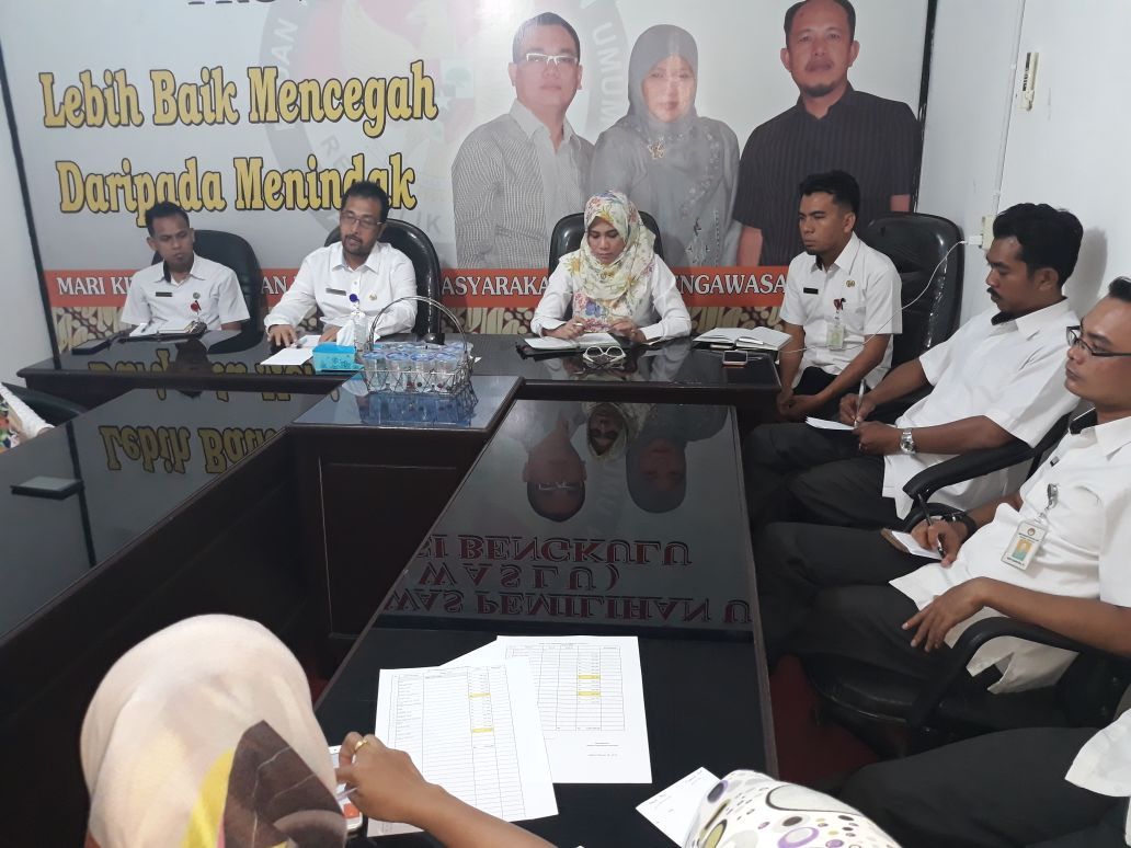 Rapat Kesekretariatan Bawaslu Provinsi Bengkulu