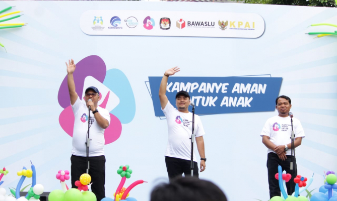 Peserta Pemilu Dilarang Libatkan Anak Kampanye
