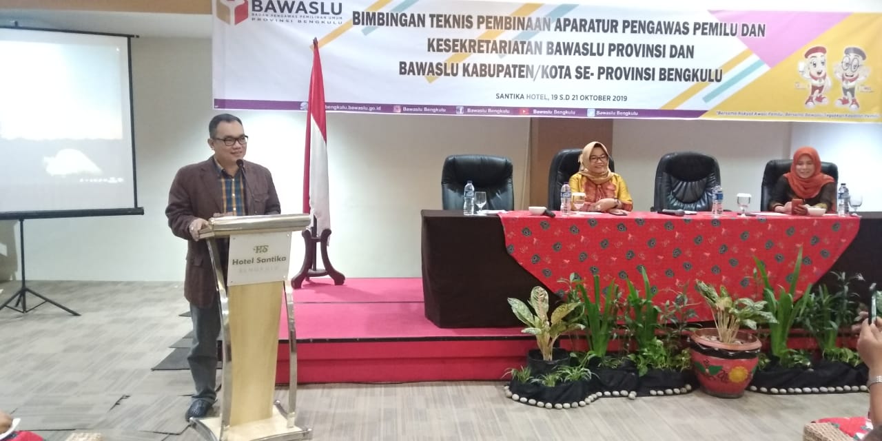 Parsadaan Harahap : Ingat Bawaslu Kab/Kota sudah Permanen jangan sampai masih terkesan Lembaga Ad-Hoc dimata publik