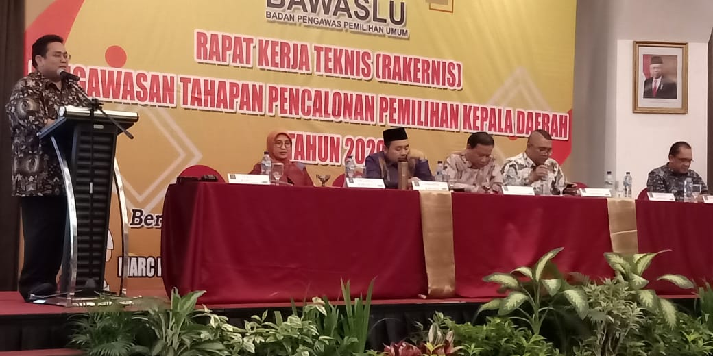 Pematangan Tahapan Pengawasan Pemilihan Kepala Daerah 2020