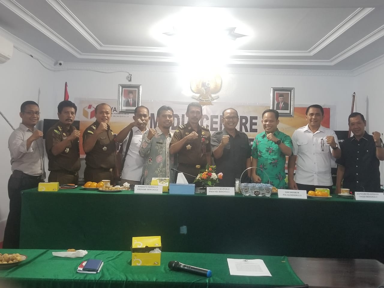 RDK Tentang Pembahasan Persiapan Pembentukan Sentra Penegakan Hukum Terpadu (Gakkumdu) Provinsi Bengkulu Pada Pemilihan Gubernur dan Wakil Gubernur Tahun 2020