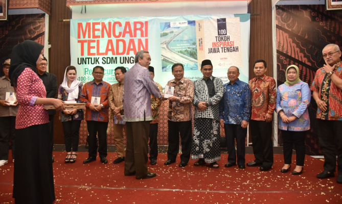 Abhan Dinobatkan Salah Satu Tokoh Inspirasi Jateng
