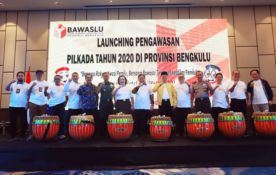 LAUNCHING PENGAWASAN PILKADA SERENTAK TAHUN 2020 DI PROVINSI BENGKULU
