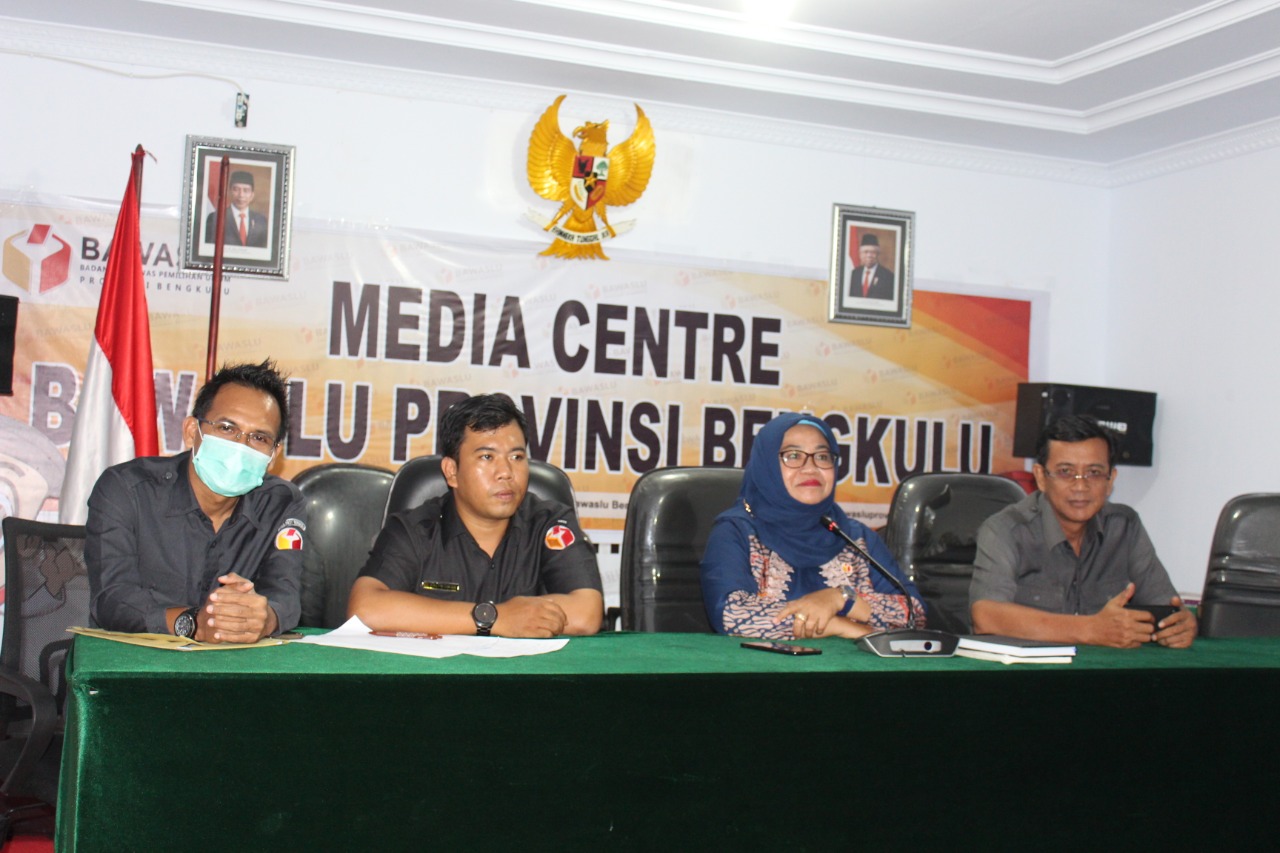 BAWASLU PROVINSI BENGKULU LAPORKAN HASIL PENGAWASAN PENCALONAN PERSEORANGAN PILKADA 2020