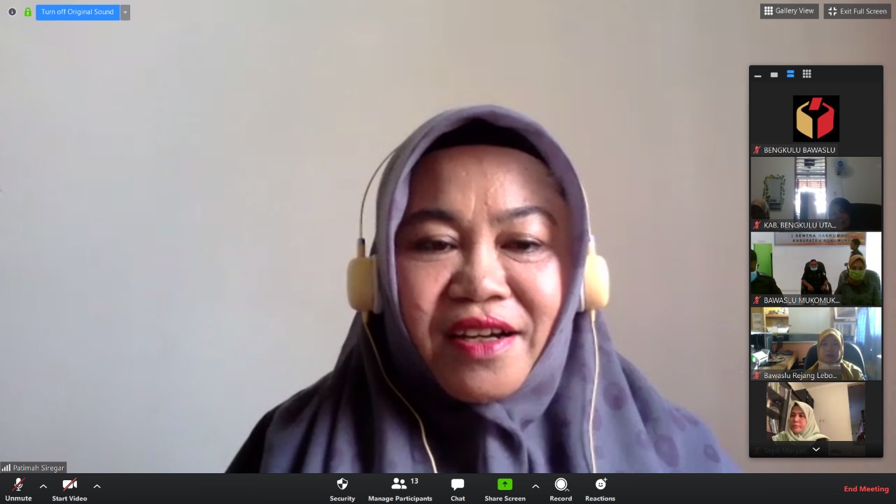 Meneladani Raden Adjeng Kartini, Patimah: Pengawas Pemilu Perempuan Harus Multitalenta