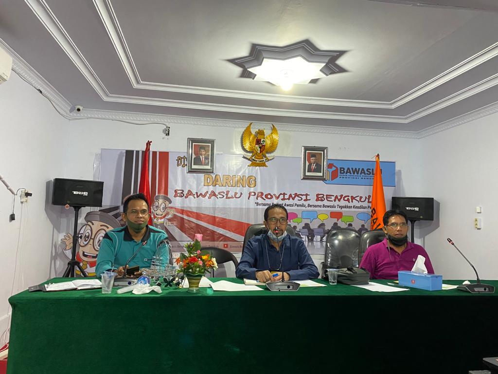 Lopian Hidayat Memastikan Kesiapan Bawaslu Kabupaten/Kota Dalam Penyelenggaraan Pilkada Ditengah Pandemi Covid-19