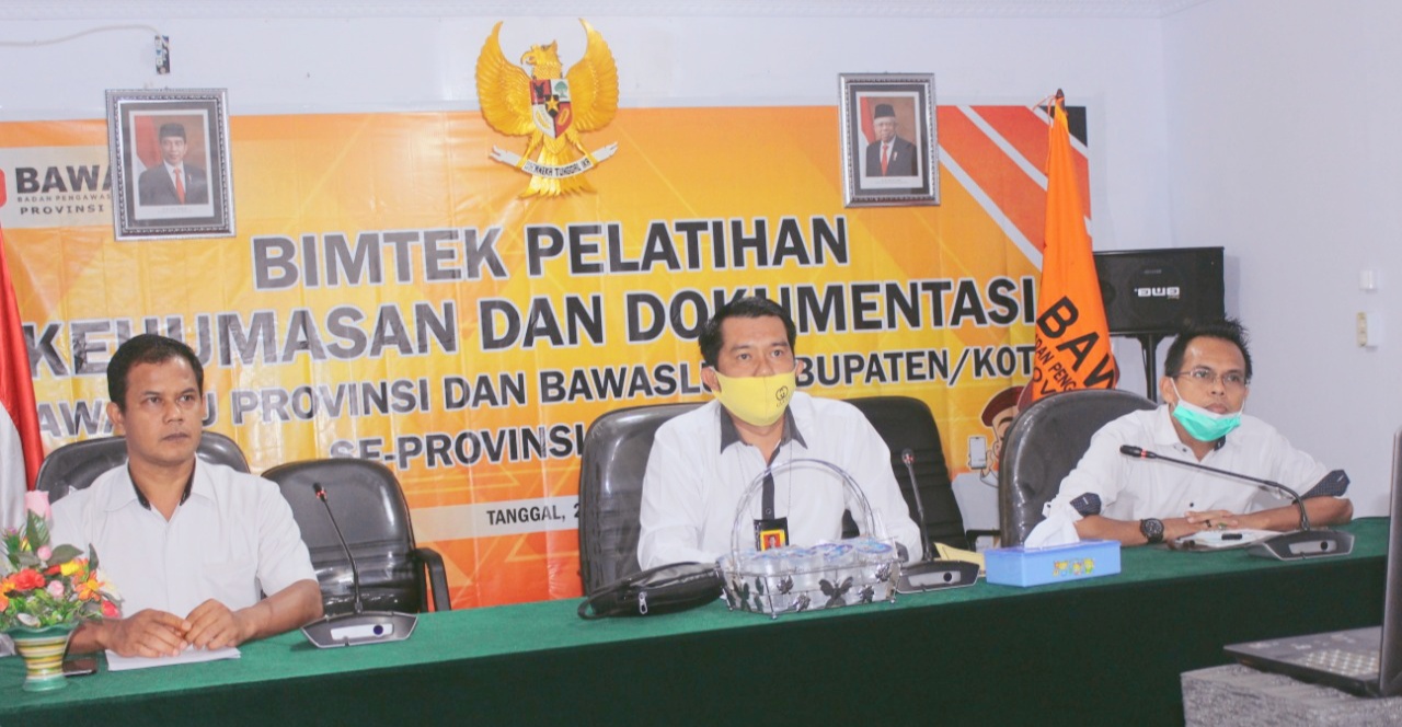 TINGKATKAN KAPASITAS SDM HUMAS, BAWASLU PROVINSI BENGKULU GELAR BIMTEK PELATIHAN KEHUMASAN BAGI BAWASLU PROVINSI DAN BAWASLU KABUPATEN/KOTA
