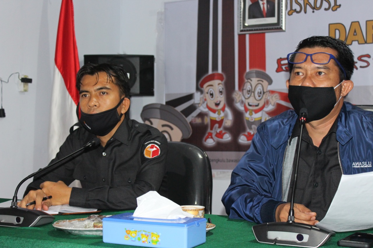 SOSIALISASI DAN EVALUASI DARING PEMBERIAN BANTUAN HUKUM DI LINGKUNGAN BAWASLU PROVINSI BENGKULU