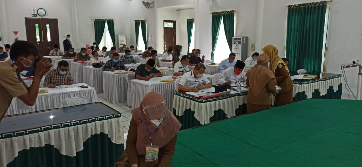 Bawaslu Awasi Tes Psikometri dan Wawancara Bakal Pasangan Calon Gubernur dan Bupati Pemilihan 2020 di Bengkulu