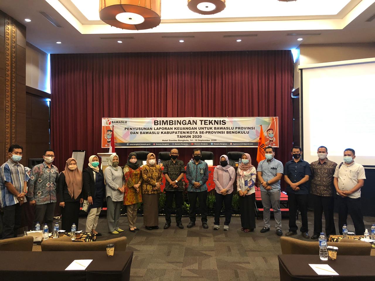 Bawaslu Provinsi Bengkulu Gelar Bimtek Penyusunan Laporan Keuangan