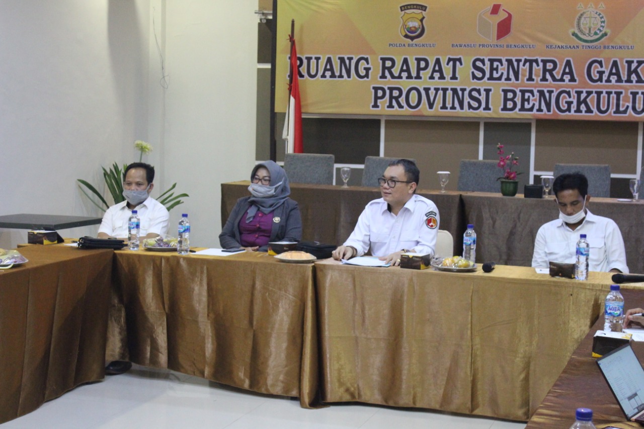 Cegah Cluster Baru Dalam Pelaksanaan Pilkada 2020, Bawaslu Provinsi Bengkulu Bentuk Pokja Covid-19