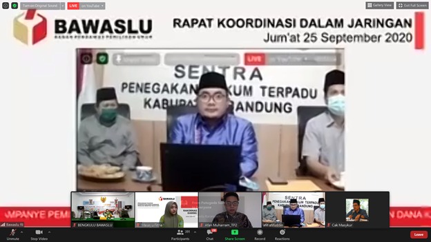 Rakor Pengawasan Kampanye dan Dana Kampanye
