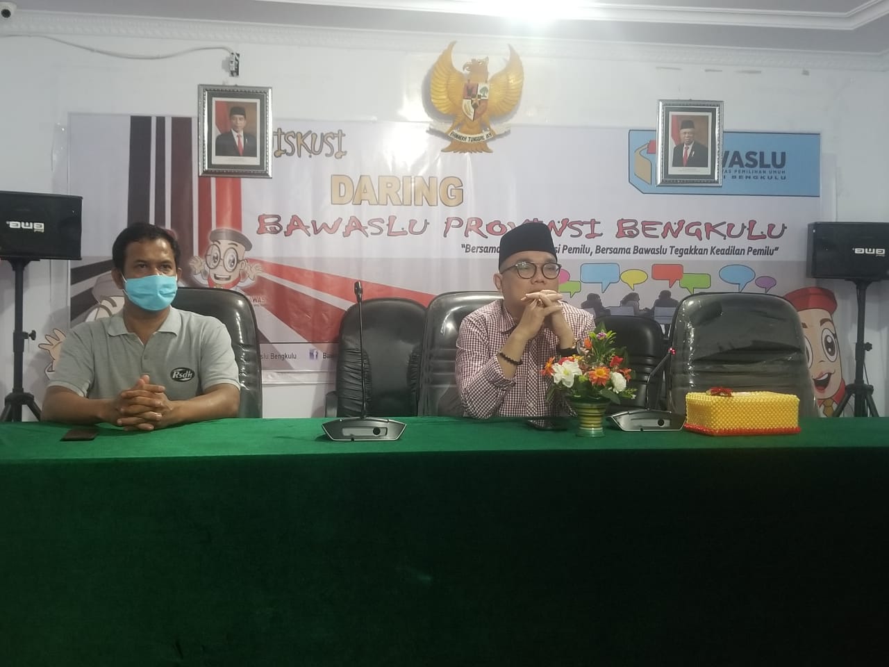 Ketua Bawaslu Provinsi Bengkulu mengikuti Prosesi Pelantikan PJS Bupati Bengkulu Utara, Bengkulu Selatan, dan Lebong