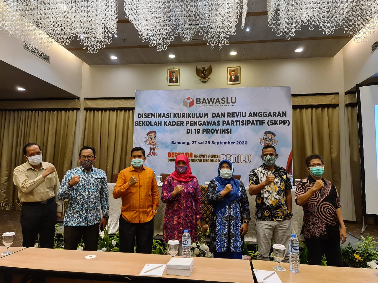 DISEMINASI KURIKULIUM DAN REVIU ANGGARAN SEKOLAH KADER PENGAWASAN PARTISIPATIF (SKPP) DI 19 PROVINSI