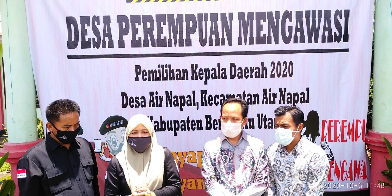 Koordiv Penindakan Pelanggaran Bawaslu Provinsi Bengkulu Hadiri Launching Desa Perempuan Mengawasi*