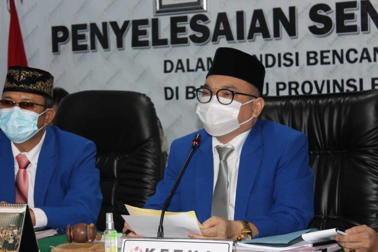 MUSYAWARAH TERBUKA PENYELESAIAN SENGKETA PEMILIHAN