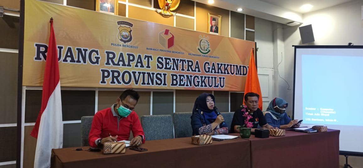 Rapat Penyusunan Daftar Inventaris Masalah (DIM) DPT Tingkat Kabupaten/Kota se-Provinsi Bengkulu
