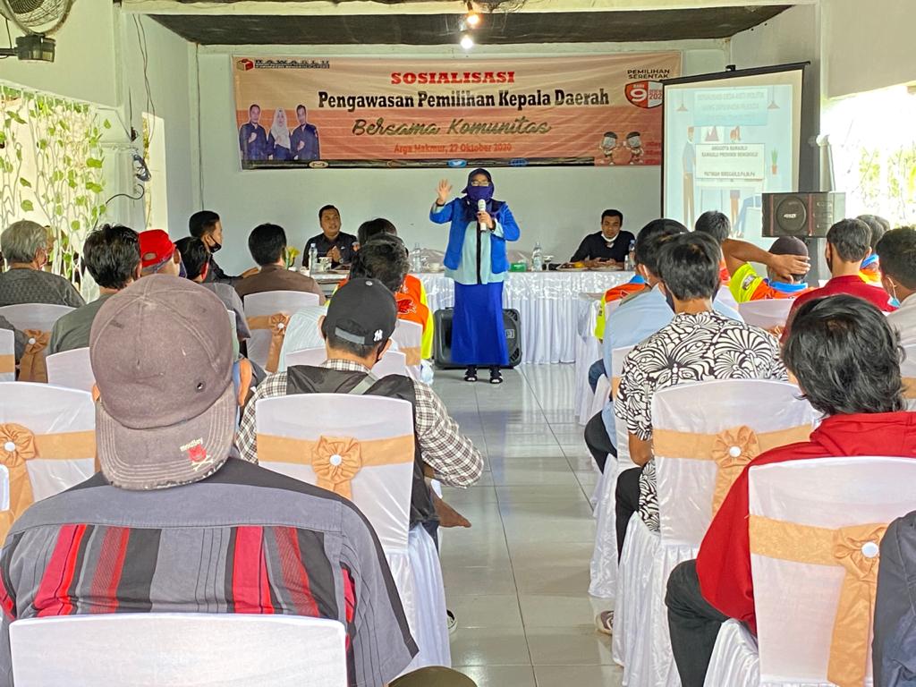 Bersama Komunitas, Patimah Siregar Sampaikan Hal Penting Dalam Pemilihan