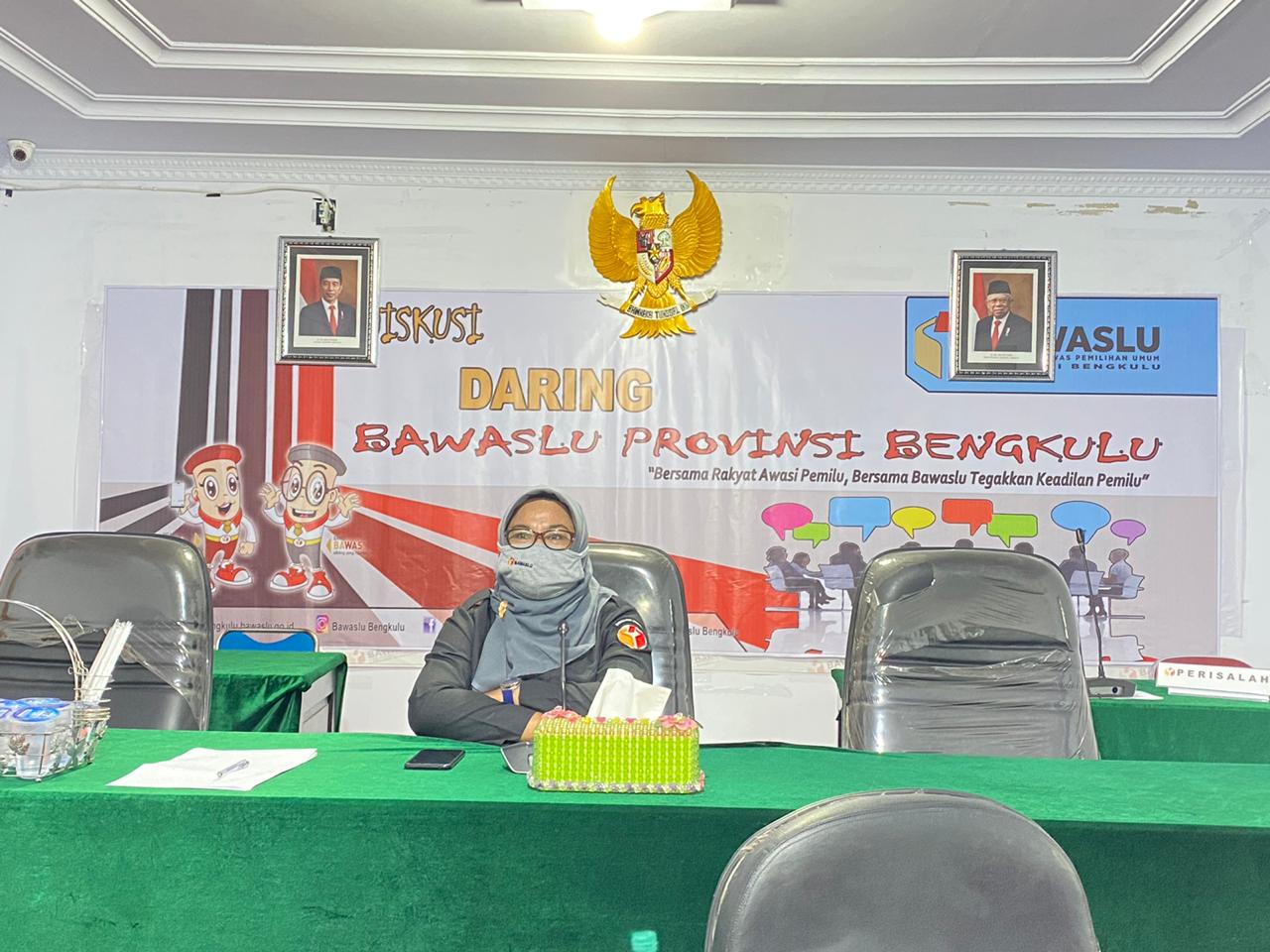 WEBINAR NASIONAL - Sosialisasi Etik dalam Pencegahan Pelanggaran Kode Etik Pilkada Serentak Tahun 2020 Regional Barat I