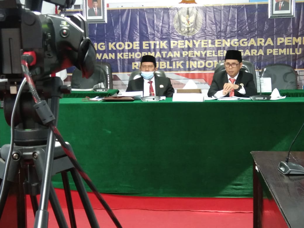 Sidang DKPP Terhadap Bawaslu Kabupaten Kaur