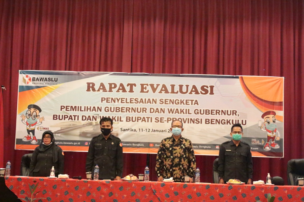 Evaluasi Penyelesaian Sengketa Pilkada Serentak Provinsi Bengkulu Tahun 2020