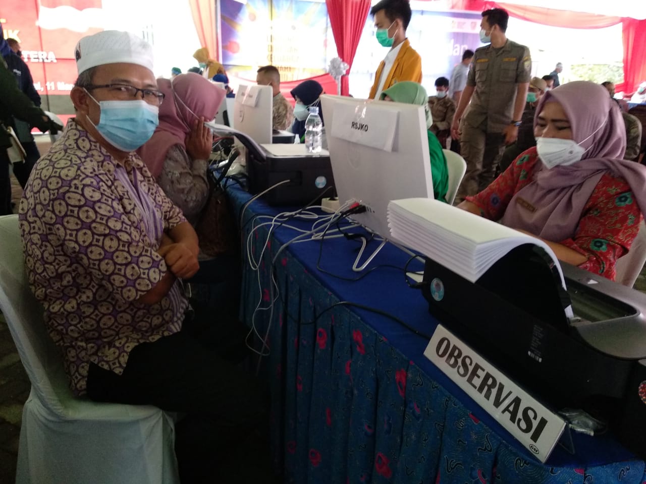 Suntik Vaksin Covid-19, Ediansyah: Ini Salah Satu Cara Sehat Sekaligus Bentuk Dukungan Terhadap Pemerintah