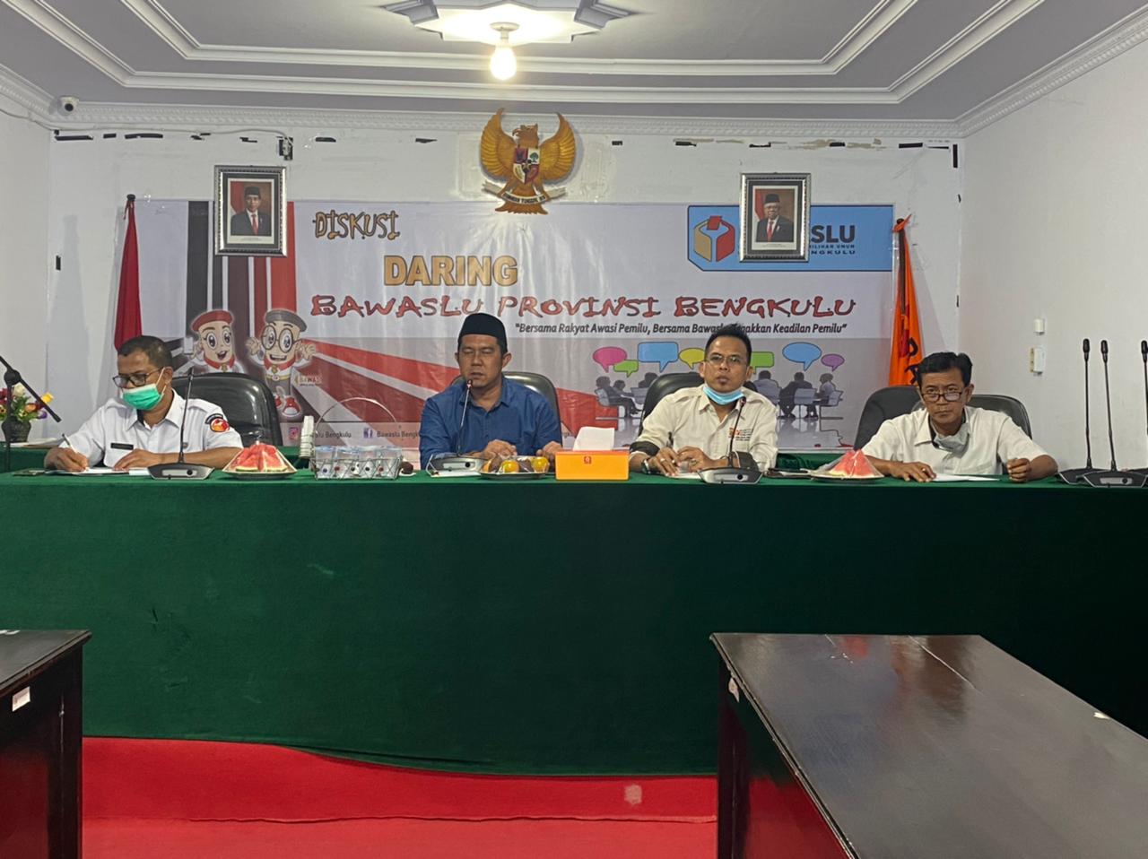 Diskusi Daring Persiapan HUT ke-13 Bawaslu RI