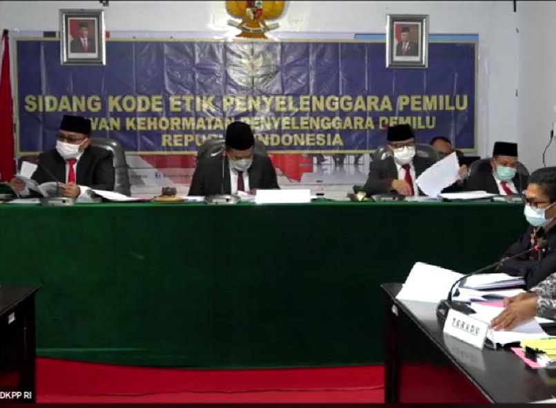 Sidang Pertama Dugaan Pelanggaran Kode Etik KPU Kepahiang