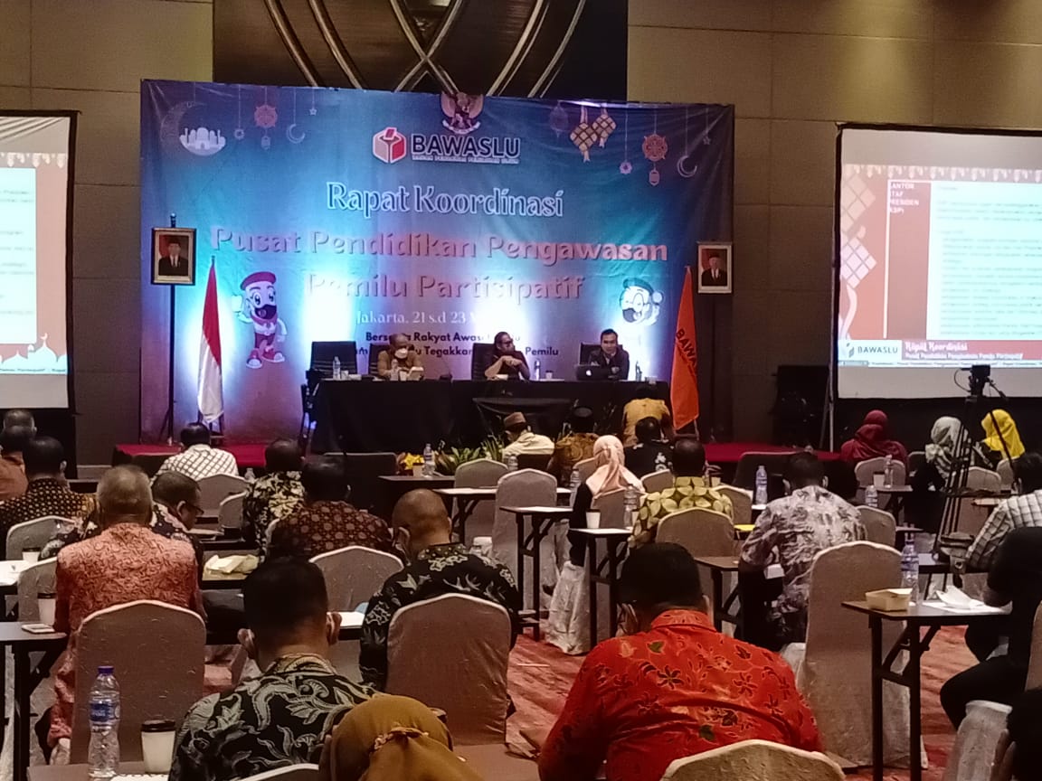 Bawaslu Provinsi Bengkulu Hadiri Rakor di Bawslu RI
