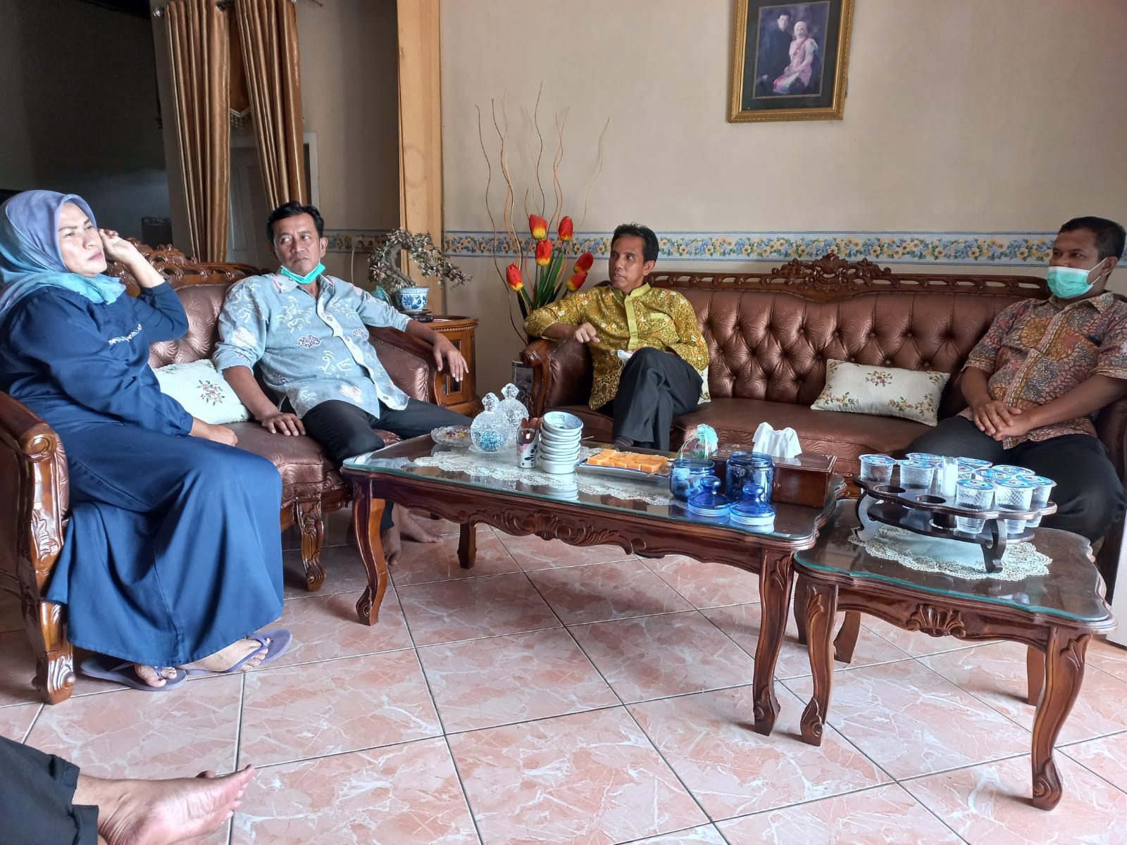 Kunjungan ke Rumah Duka Salah Satu Staf