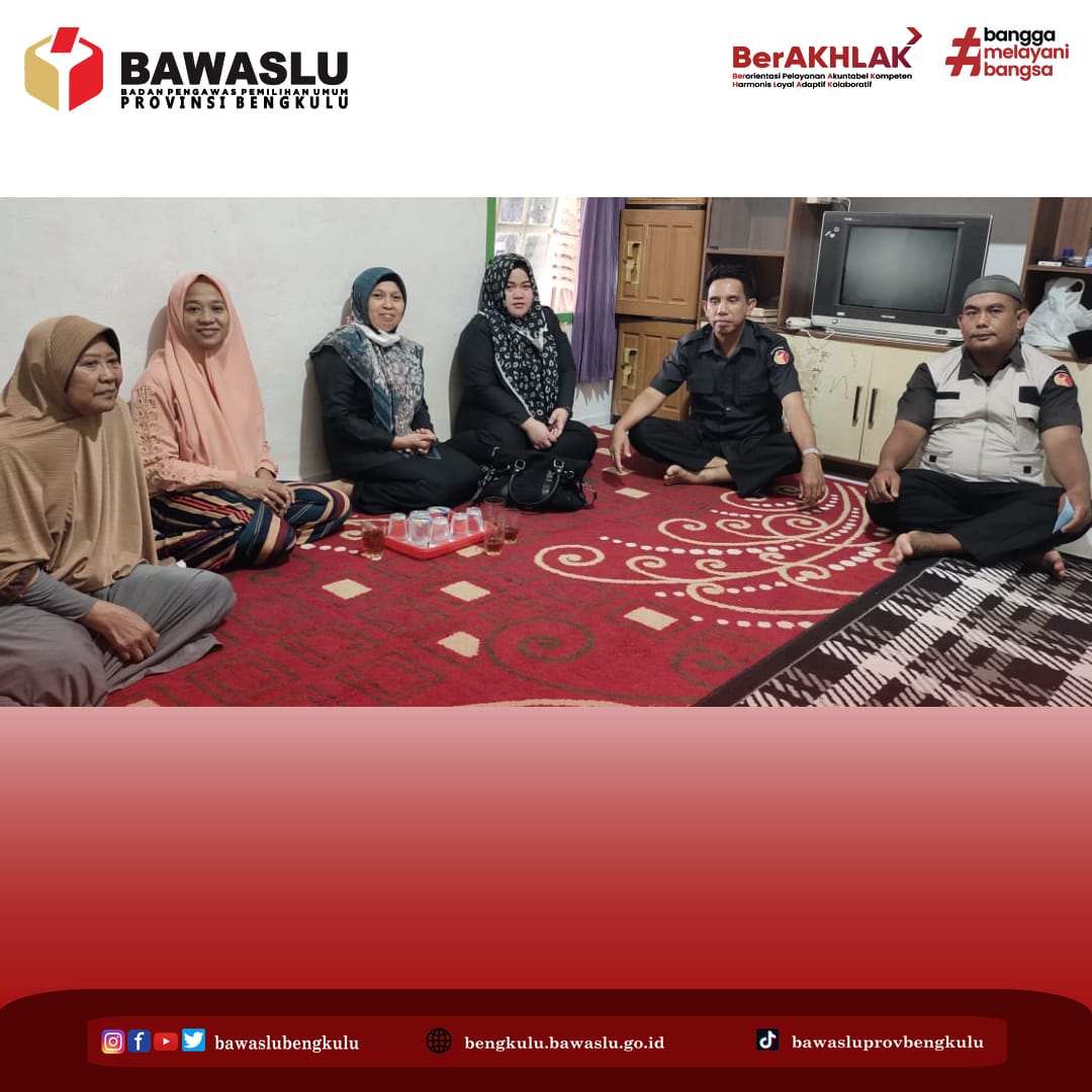 Kunjungan ke Rumah Duka Staf, Bawaslu Provinsi Bengkulu Sampaikan Belasungkawa