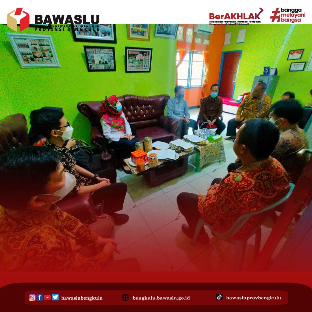 Tim Inspektorat Wilayah II Bawaslu RI Lakukan Supervisi ke Bawaslu Seluma