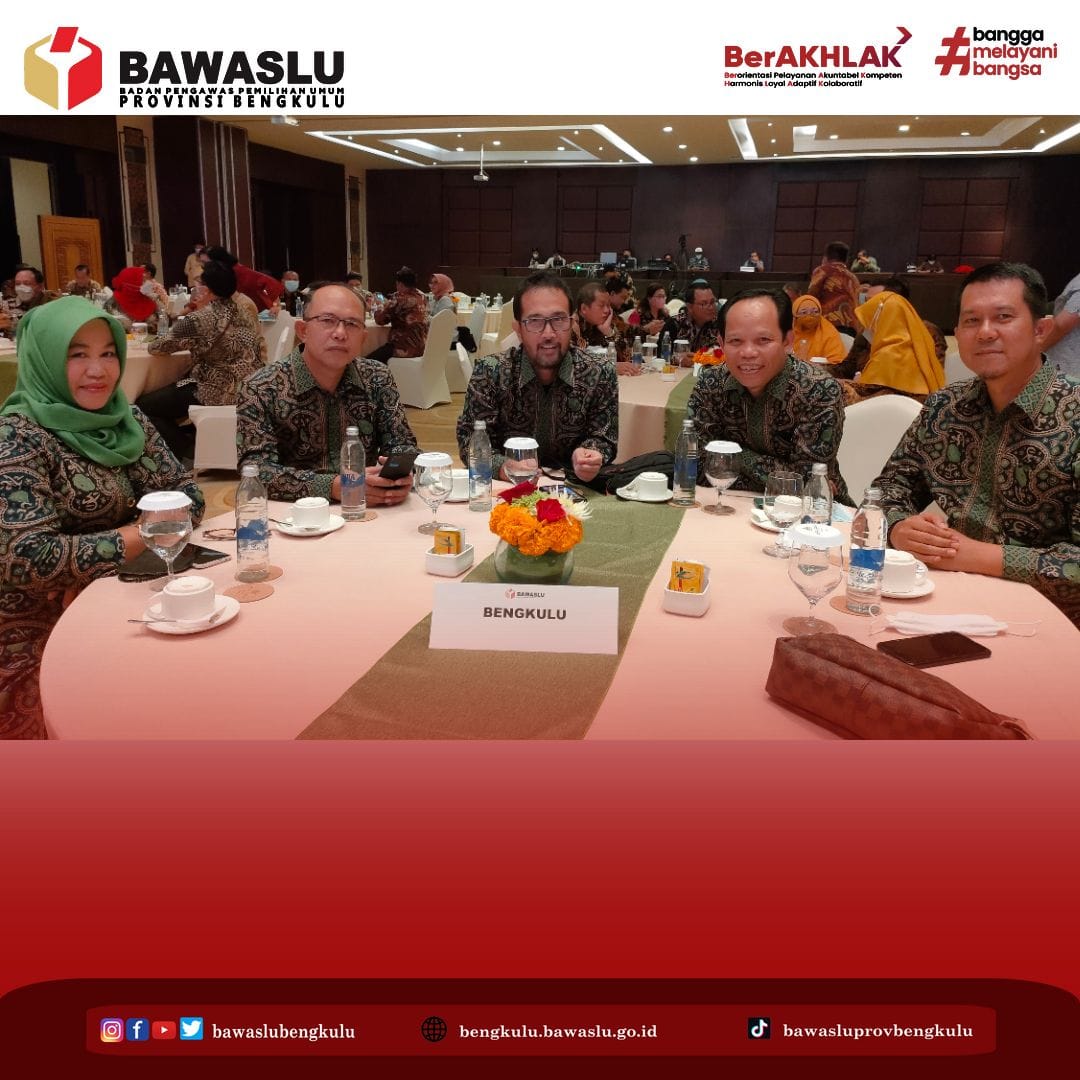 Tingkatkan SDM Pengawas, Bawaslu Gelar Rakor Persiapan Pemilu 2024