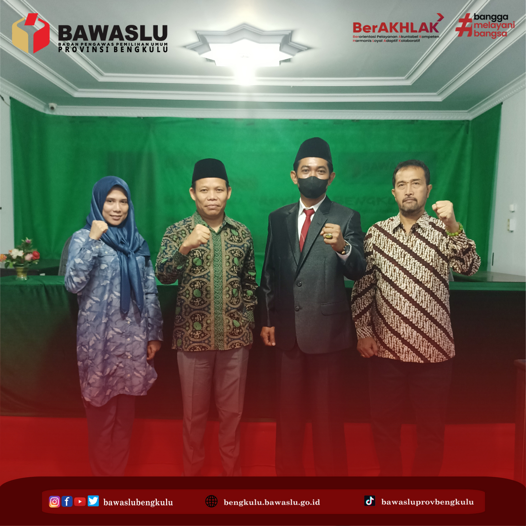 Pelantikan dan Pengambilan Sumpah/Janji Pejabat Administrator Pengawas dan Fungsional di Lingkungan Bawaslu