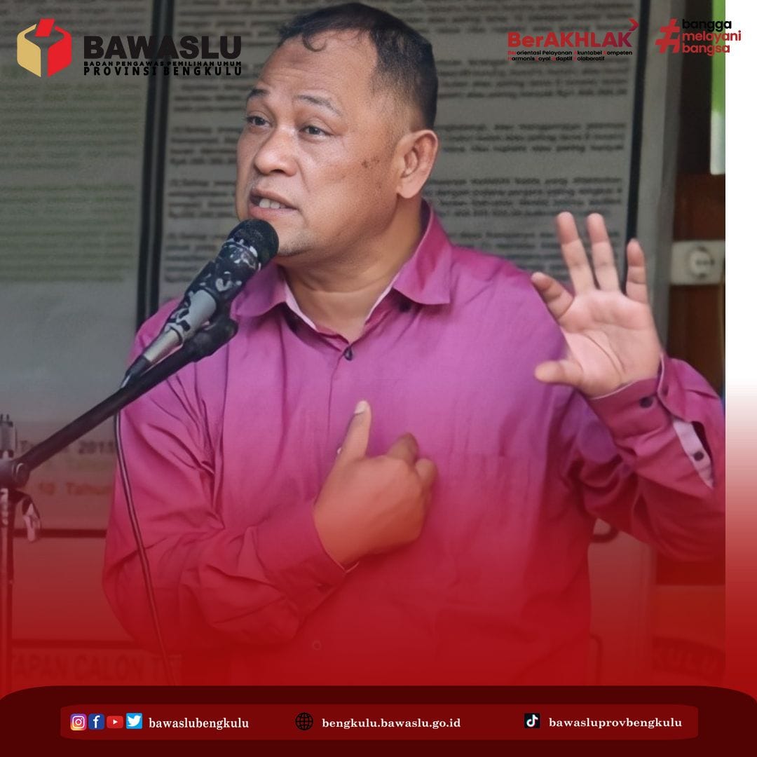 Totok Tegaskan Perlunya Hukum Keseimbangan dan Penguatan Kelembagaan Bawaslu