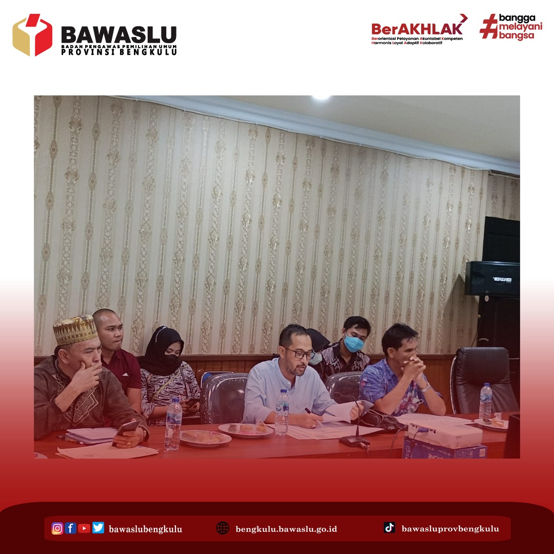 Rapat Pembahasan Kebutuhan Anggaran Pilkada Serentak 2024