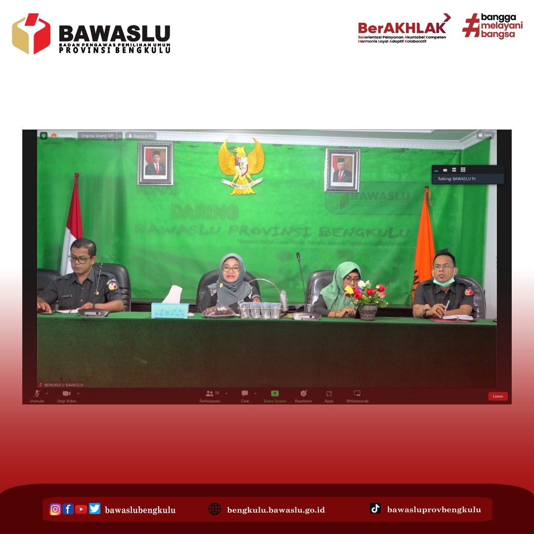 Diskusi Peran Kader Pengawasan Partisipatif