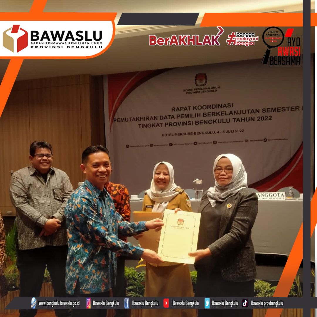 Patimah Siregar Mengapresiasi KPU Provinsi Bengkulu Dalam Penyusunan Data Pemilih Berkelanjutan