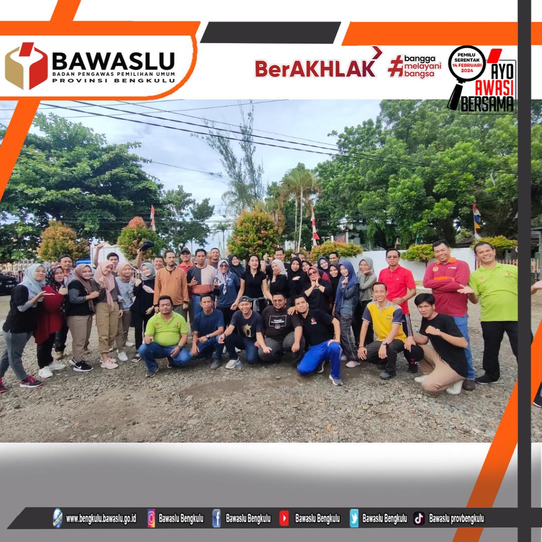 Jumat Sehat di Lingkungan Sekretariat Bawaslu Provinsi Bengkulu