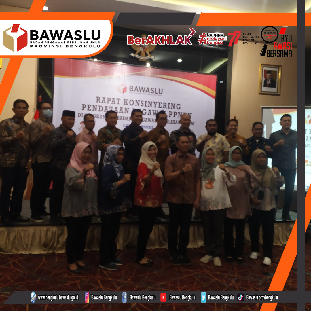 Konsiyering Pendataan Tenaga Non ASN di Lingkungan Badan Pengawas Pemilihan Umum sebagai langkah tindak lanjut surat Kemenpan-RB