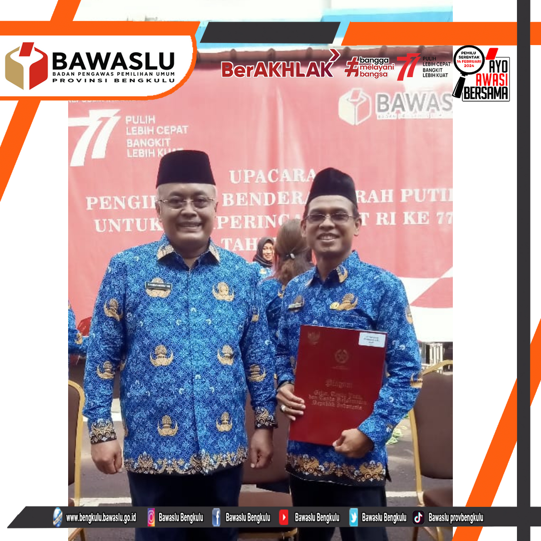 Selamat Kepada Apriyanto Kurniawan Sebagai Penerima Satyalancana Karya SatyaÂ 