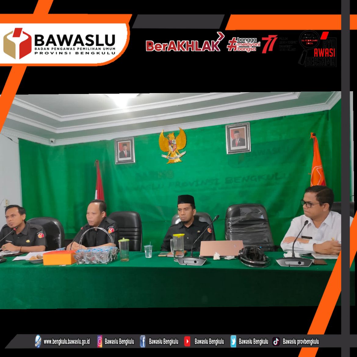 Rapat Tim Fasilitasi Pengawasan Tahapan, Verifikasi Dan Penetapan Partai Politik Peserta Pemilihan Umum Tahun 2022
