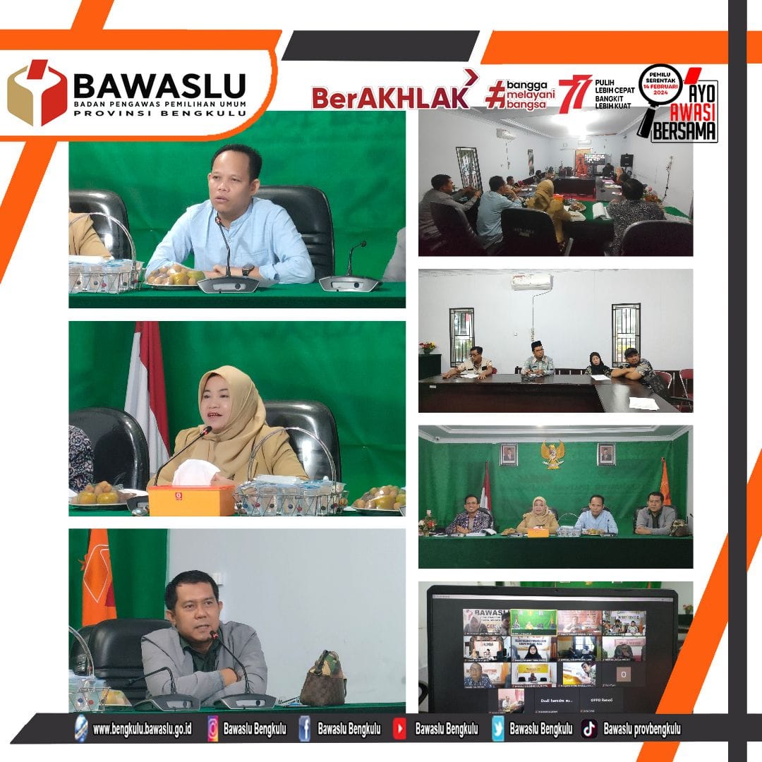 Langkah Bawaslu Provinsi Bengkulu Menindaklanjuti Dugaan Pencatutan Nama di Parpol
