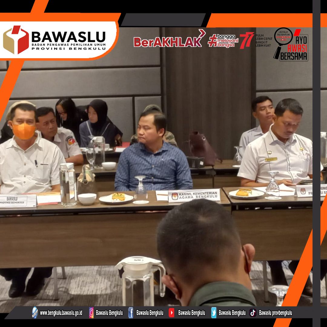 Kegiatan Forum Koordinasi Pemutakhiran Data Pemilih Berkelanjutan & Persiapan Data Pemilih Pemilu Tahun 2024