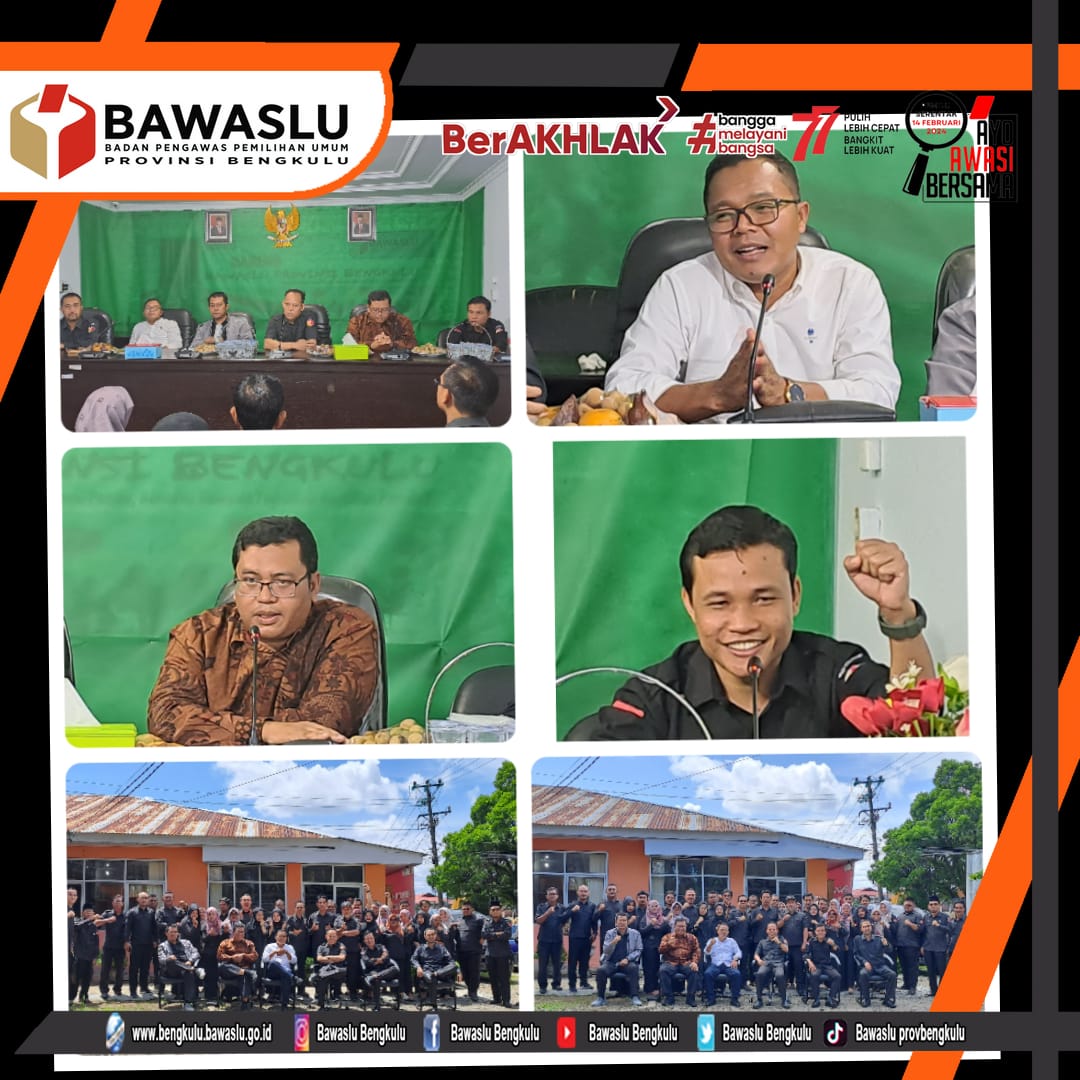 Selamat Datang Anggota Bawaslu Provinsi Bengkulu Periode 2022-2027
