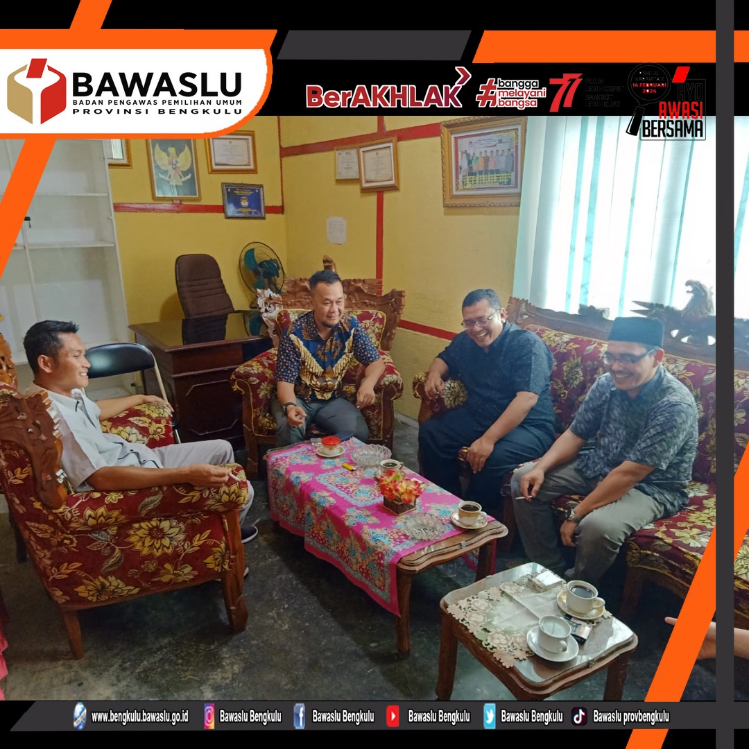 Supervisi Perpanjangan Pendaftaran Panwaslu Kecamatan di Rejang Lebong