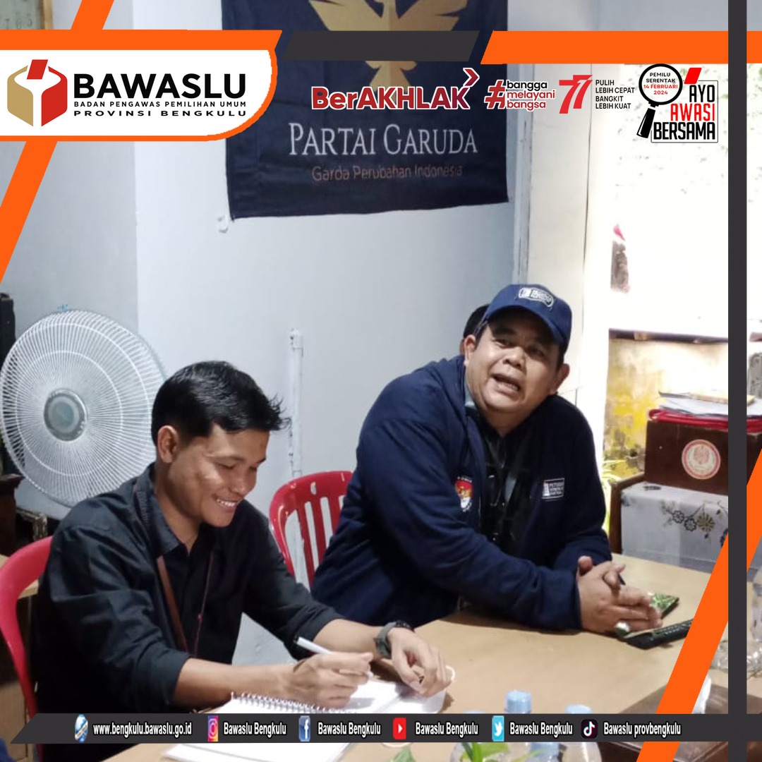 Natijo Elem Pimpin Tim Awasi Verifikasi Faktual Partai Garuda