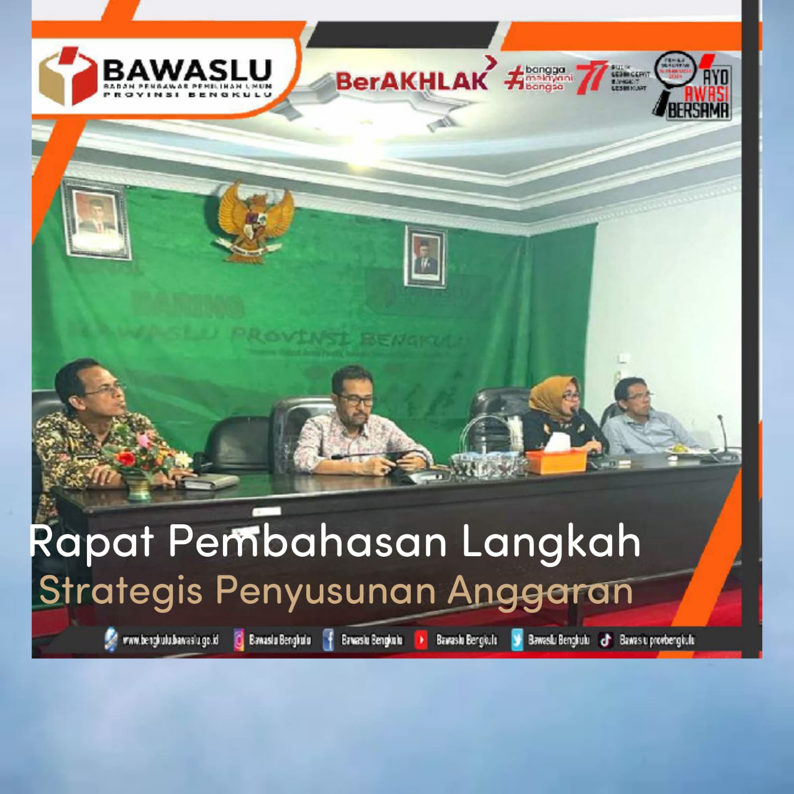 Rapat Pembahasan Langkah Strategis Penyusunan Anggaran