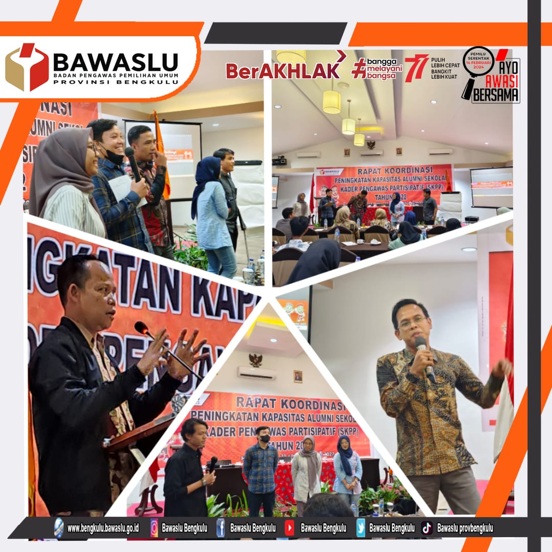 Bawaslu Bengkulu Gelar Peningkatan Kapasitas Alumni SKPP